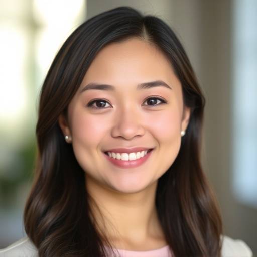 Headshot of Amelia Chen, Lead Designer and Art Director at Aurora Creative Studio